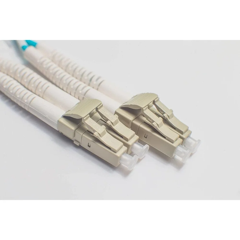 FiberCablesDirect - 2M OM4 LC LC Fiber Patch Cable (6.56ft)